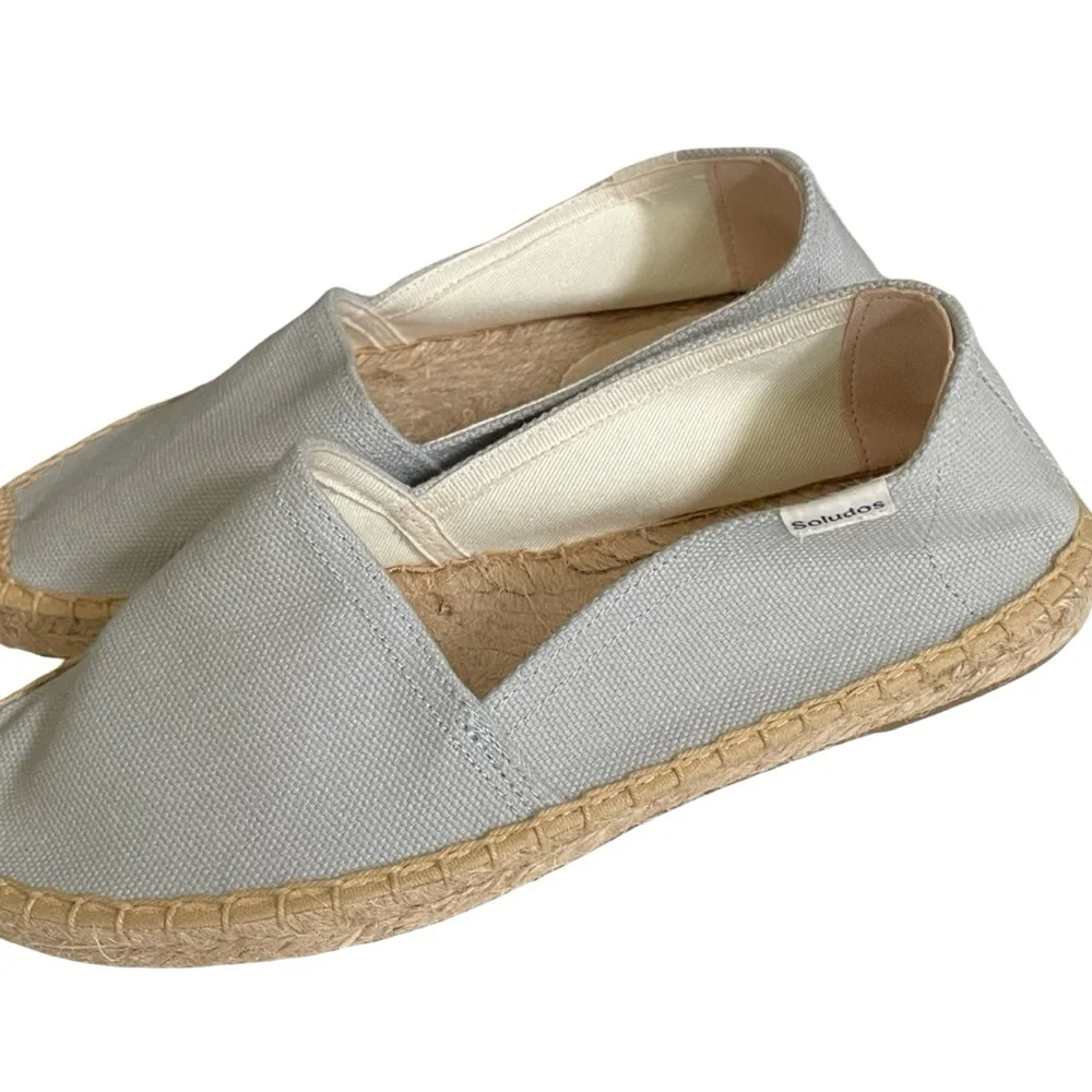 Soludos Dali Espadrilles in Chambray Size 5